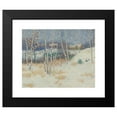 thumbnail image 2 of John Leslie Breck 17x15 Black Modern Framed Museum Art Print Titled - Stand of Birch Trees in Winter (1895), 2 of 5