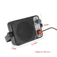 thumbnail image 2 of EIGTHTAIL Haut-Parleur Externe Mini TS-650 Robuste pour YAESU pour ICOM pour KENWOOD CB Radio, 2 of 9