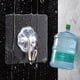 thumbnail image 4 of Gancho de pared transparente y reutilizable, sin fisuras, resistente al raspado, impermeable y al aceite, techo pesado de la cocina del baño, 6 x 6 cm (10) Xianwei Shao 9024719123929, 4 of 5