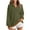 Army Green-colorblock sweatshirt women, variant on Eryao Womens Oversized Striped Sweatshirt Long Sleeve V Neck Lapel Collared Shirts 2024 Fall Winter Trendy Color Block Pullover Tops,Blue,XXL