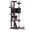 Dark Gray, variant on CL.HPAHKL Modern Cat Tree Tower with Dual Condos, 54 Inches Cat Tower with Sisal-Covered Scratching Post Multi-Level Tall Cat Condos with Hanging Toy, Navy Blue