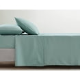 thumbnail image 5 of Chezmoi Collection Extra Soft Bed Sheets Set, Double Brushed Microfiber 14-Inches Deep Pockets, 4-Piece Sheet Set, California King, Aqua, 5 of 8