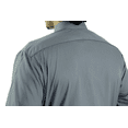 thumbnail image 3 of Hijaz Light Gray Men's Formal Arabian Thobe Cotton Kaftan Kandura With Pockets-XXXXL, 3 of 4