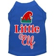 thumbnail image 4 of Christmas Pet Dog  Cat Shirt Screen Printed, "Little Elf", 4 of 11