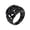 Black, variant on Vintage Stainless Steel Ring for Men Filigree Carved Hollow Out Band with Cross Pattern Gothic Punk Accessory Black Size 8