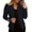 Navy, variant on HJYCHN Jackets for Women Ladies Cardigan Solid Long Sleeve Pocket Coat Outerwear Trench Style Casual Womens Winter Coat Navy XXL