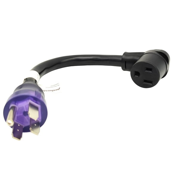 Parkworld 63456 RV to Welder Adapter Cord RV Straight Plug NEMA 14-50P to 6-50R Female, 50A, 250V (1.5FT)