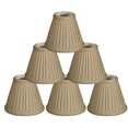 thumbnail image 4 of Royal Designs, Inc. Pleated Empire Chandelier Shade CS-111EG-6, Eggshell, 2.5 x 5 x 4.25, Pack of 6, 4 of 4