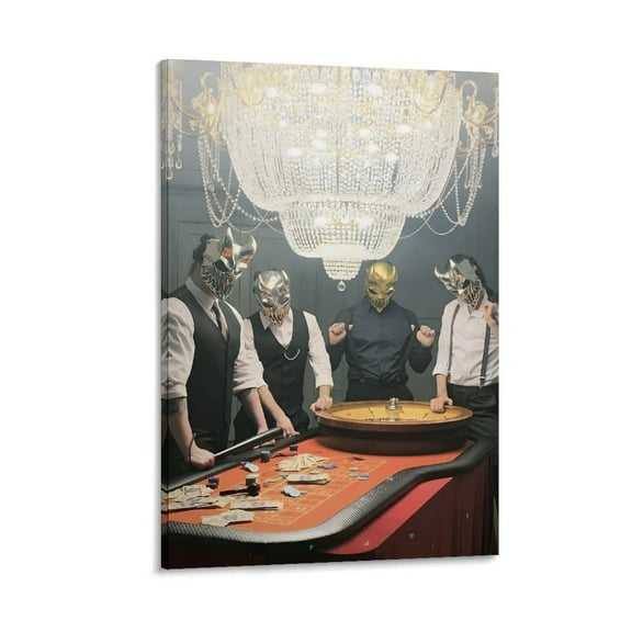 Slaughter to Prevail Art Nti-war Poster Gifts Canvas Painting Poster Wall Art Decorative Picture Prints Modern Decor 12x18inch(30x45cm)