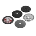 thumbnail image 2 of Disco de Corte 5 Uds. 75 Mm para Amoladora Angular 10 DiáMetro Interior Hoja Circular Metal Muela Abrasiva Herramienta Almohadillas Lijado, 2 of 5