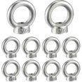 thumbnail image 1 of M6 Ring Nut 10 Pcs 304 Stainless Steel Thread Lifting Eye Nut Eye Nuts For Lifting Accessories, 1 of 4