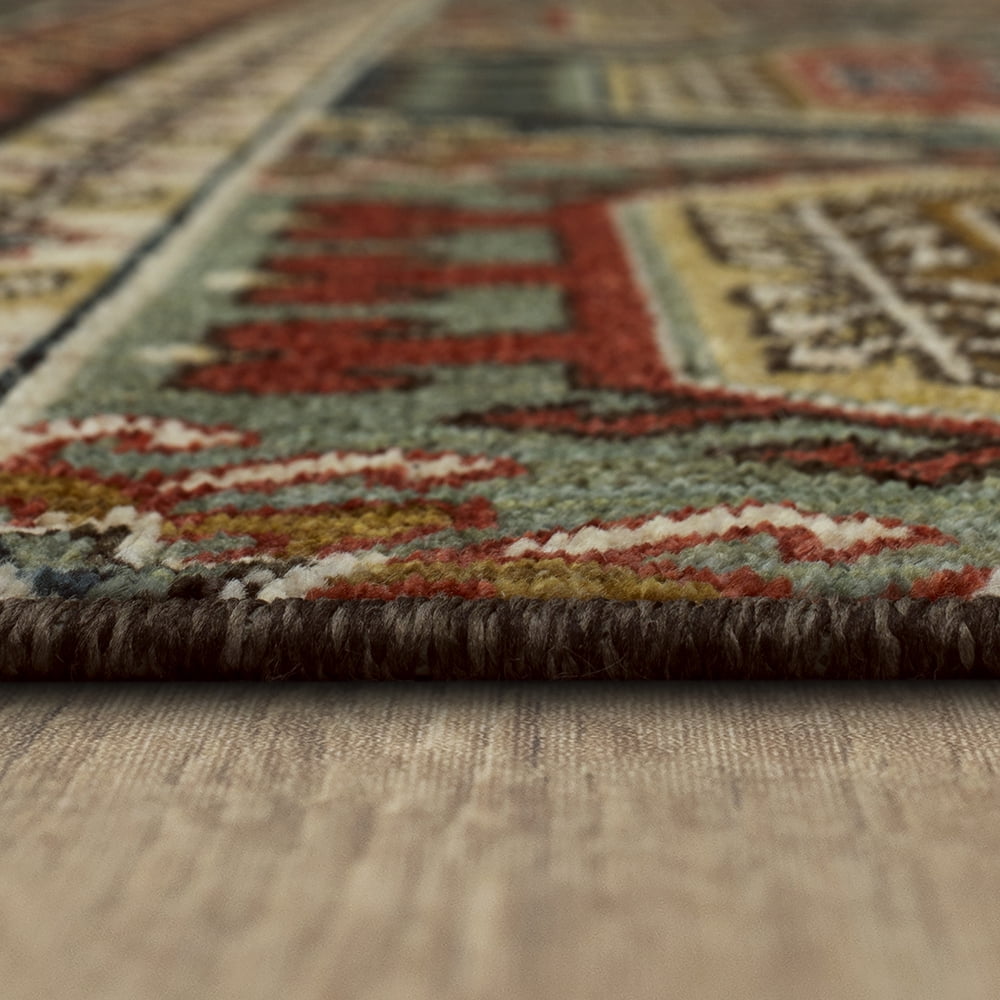 Mohawk Home Oakland Woven Indoor Area Rug, Blue, 6' x 9'
