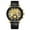 Black Leather Strap_Gold, variant on Men's Multifunction Sports Watch – Waterproof, Luminous Dial, Quartz Movement