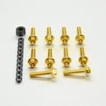 thumbnail image 4 of Aluminum Flanged Hex Bodywork Bolt M5x(0.80mm)x25mm Race Spec Etched Pack x10, 4 of 6