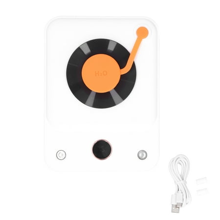 

Cool Mist Humidifier Juke Box Double Spray Nozzle Humidifiers with Small Night Light for Home Leisure Bedroom Office