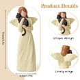 thumbnail image 4 of Lnrkai Black Cat Memorial Statue, Home Decor Angel Figurines Cat Loss Sympathy Gift, Hand-Painted Remembrance Sculpture for Grieving Pet Owners, 4 of 7