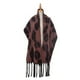 thumbnail image 4 of Bufanda cálida para mujer, chal colorido, suave, cómodo, elegante para clima frío, bufanda grande con estampado de leopardo y flecos de jacquard, bufanda larga de moda, borlas de cola de, 4 of 5