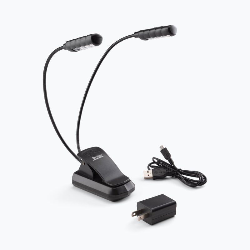 On-Stage Dual USB-Rechargeable Sheet Music Light (LED2224)