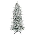 thumbnail image 5 of Árbol de Navidad preiluminado Costway 180 cm con bisagras y nieve, 5 of 5