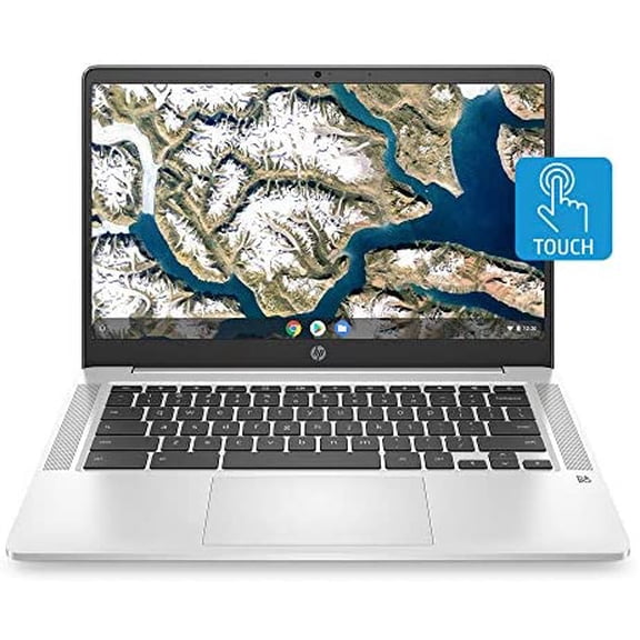 Laptop HP Chromebook 14'' Pantalla Touch 4GB RAM -Plateado