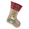 thumbnail image 1 of DIY 5D Pintura Diamantes Calcetines Navidad Arte Artesanía Lino para Fiesta Familiar, 1 of 8