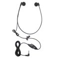 thumbnail image 1 of Auriculares de transcripción ECS Wordhear-o de 3,5 mm con control de volumen, 1 of 6