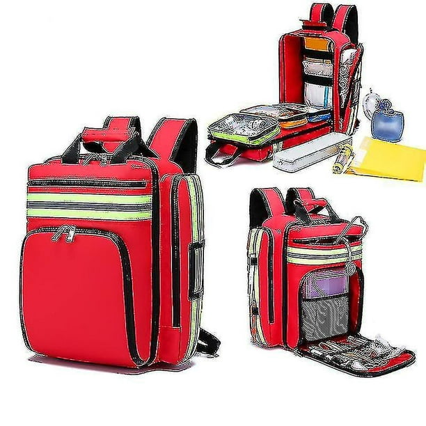 SEBNEEI,First Aid Kit Emergency Rescue Backpack Civil Air Defense  Earthquake Relief Bag Large Capacity Class