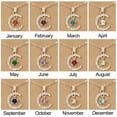 thumbnail image 2 of Femmes Collier Étoile Forme Lune Brillant Strass Dame Collier pour Cadeau, 2 of 8