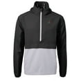 thumbnail image 2 of Men's Cutter & Buck  Black Arizona Diamondbacks Charter Eco Recycled Anorak Jacket, 2 of 3