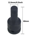 thumbnail image 2 of Car Seat Screw Socket - 1/2  Dr 16t For Bmw X7, 2 of 7