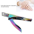 thumbnail image 3 of Compact And Lightweight Nail Tip Cutter, U Shape, DIY Trimming, Stainless Steel Portable Nail Tip Groomer, For Beauty Salon, Versatile Application, Nail Shaping Functionality, 3 of 8