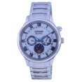 thumbnail image 1 of Citizen Moon Phase White Dial Stainless Steel Eco-Drive AP1050-81A Men's Watch, 1 of 4