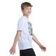 thumbnail image 2 of Camiseta adidas de manga corta para niños con estampado de la Copa del Mundo, blanca, 5, 2 of 3