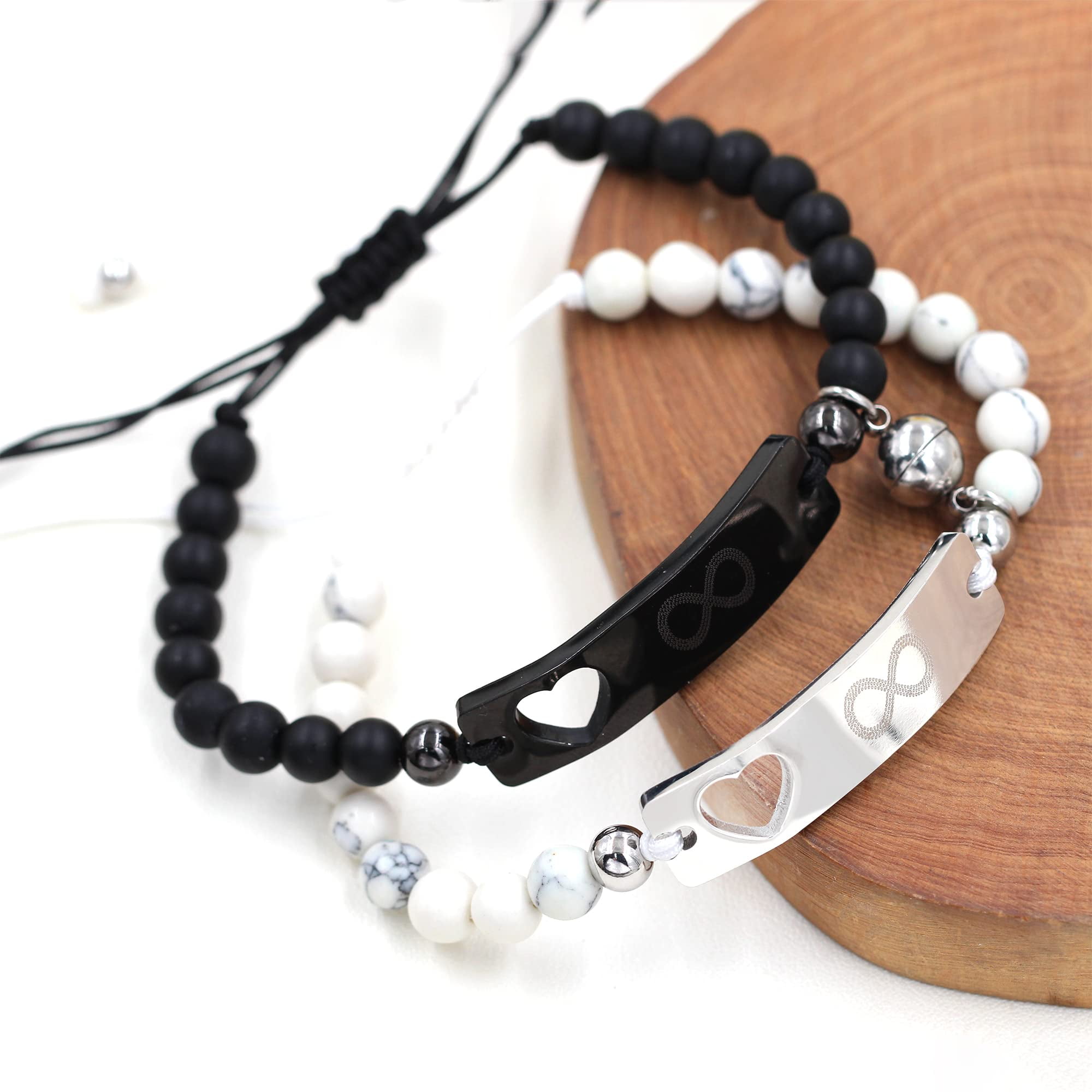 Heart Lock Bracelet Set – Endlessly Mine