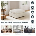 thumbnail image 6 of Indecor Home Modular Sectional Sofa Ottoman, Upholstered Sofa Cloud Sofa for Living Room Office Apartment, 6 of 9