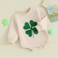 thumbnail image 2 of Bagilaanoe Newborn Baby Girl Boy Oversized Romper Sweatshirt Long Sleeve Bodysuits 3M 6M 12M 18M Infant Casual Tee Tops, 2 of 7