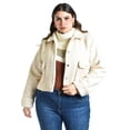 thumbnail image 1 of Chaqueta Teddy Roman Fashion Talla Extra 121 Blanco, 1 of 6