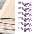 thumbnail image 1 of Small Binder Clips, Hollow Easy To Use Powerful Clamping Force Durable Metal Paper Clamps  For School, 1 of 9
