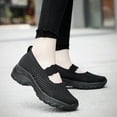 thumbnail image 2 of Mepaouo Womens Walking Shoes Non Slip Orthopedic Mary Jane Arch Support Diabetic Platform Sneakers, 2 of 8