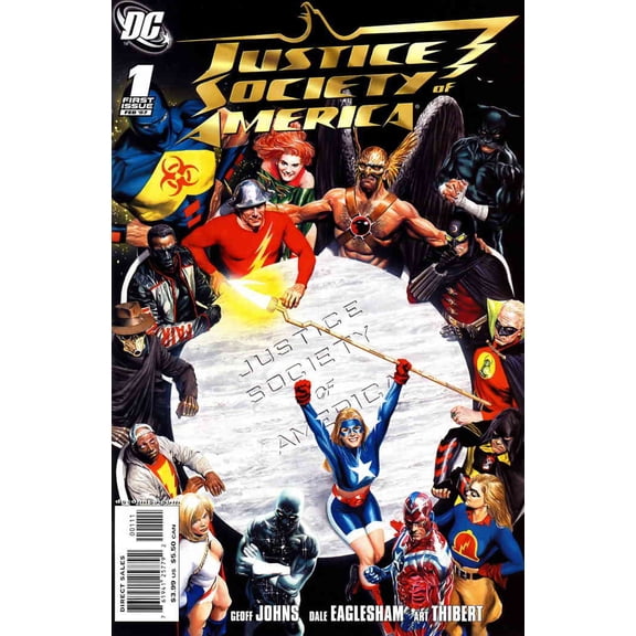 Justice Society of America (2nd Series) #1 VF ; DC Comic Book