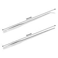 thumbnail image 2 of Long Stainless Steel Aquarium Curved TweezersReptile Feeding Tongs for Aquarium, Aquarium Plant Shrimp Tank Tweezer, A, 2 of 2