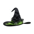 thumbnail image 4 of Decoraciones de Halloween, adornos de Halloween, sombrero de bruja de Halloween, accesorios de decoración para fiestas, sombrero de bruja, sombrero de bruja de Halloween, sombrero no tejido, suministr, 4 of 5