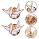 thumbnail image 2 of 6 Pcs Brooches For Women: Cartoon Origami Crane Brooch Pins For Daily Wear - Cute Metal Lapel Pins For Clothes/Backpacks/Sweater, 2 of 4