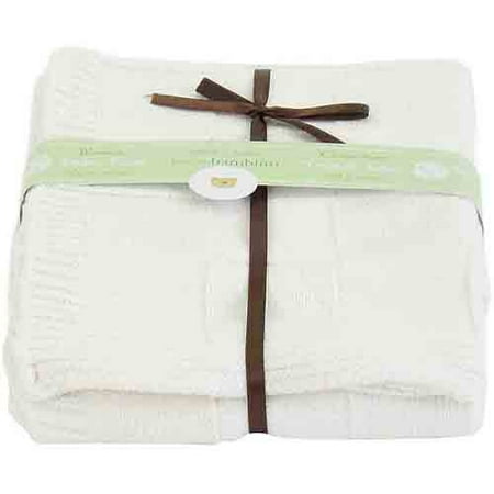 Piccolo Bambino Checkered Blanket, Cream