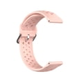 thumbnail image 2 of Correa de reloj de silicona de 20 mm y 22 mm, liberación rápida para hombres y mujeres, correa de repuesto para reloj inteligente, rosa, 2 of 5