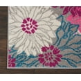 thumbnail image 5 of Nourison Passion Floral Grey 1'10" x 6' Area Rug, (2x6), 5 of 6