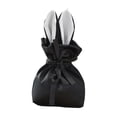 thumbnail image 2 of Rabbits Ear Satin Candy Drawstring Bag Easter Bunny Gift Bag Wedding Favors Bag Bridesmaid Gift Bag, 2 of 6