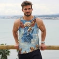 thumbnail image 6 of Goofa Dog Angel Ascension Pattern Men's Workout Tank Top Slim-Fit Tank Quick Dry Fit Muscle Tank Top Beach Tank Top Bodybuilding Sleeveless T Shirt-Small, 6 of 7