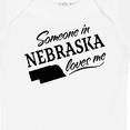 thumbnail image 4 of Inktastic Someone in Nebraska Loves Me Boys or Girls Baby Bodysuit, 4 of 5