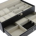 thumbnail image 4 of Caja Organizadora de Capas para Anteojos Zulema Vitrina de almacenamiento de joyas 33 x 20 x 13 cm, 4 of 8